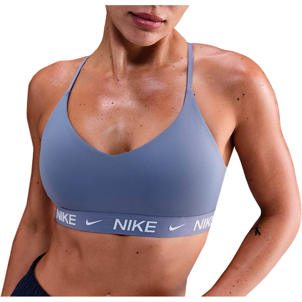 Nike sujetadores deportivos W NK DF INDY LGT SPT BRA vista frontal