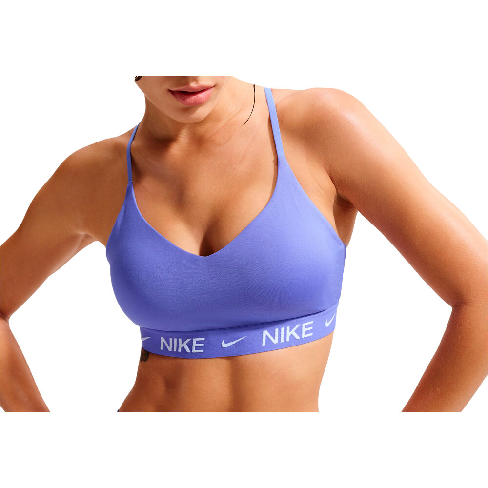 Nike sujetadores deportivos W NK DF INDY LGT SPT BRA vista frontal