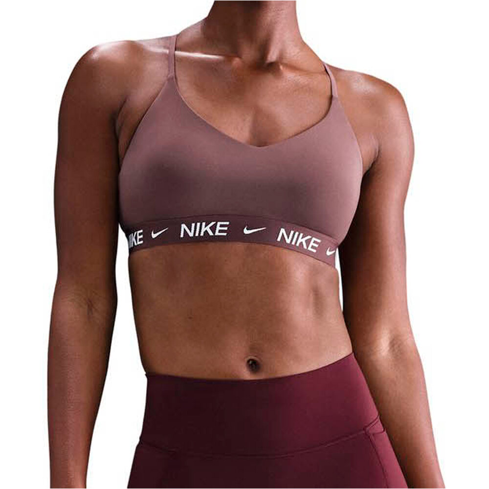 Nike sujetadores deportivos W NK DF INDY LGT SPT BRA vista frontal