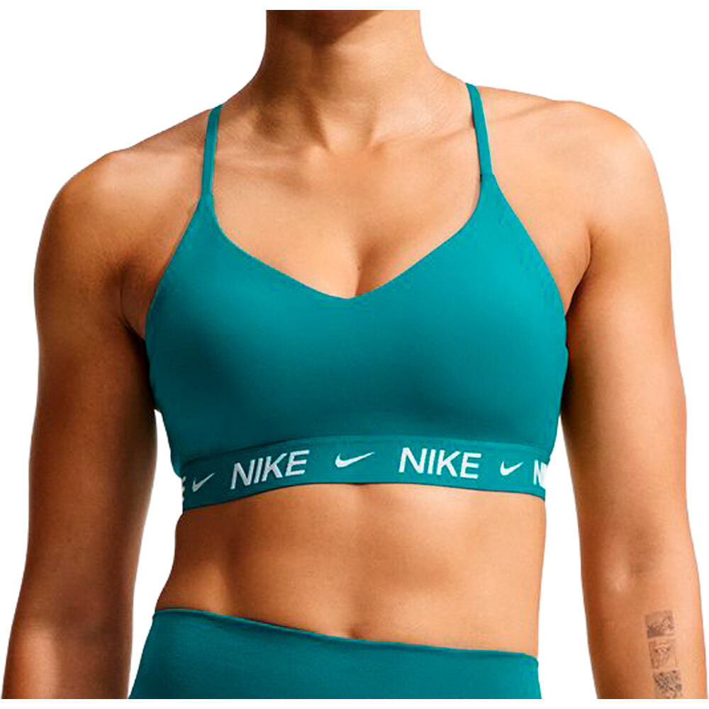 Nike sujetadores deportivos W NK DF INDY LGT SPT BRA vista frontal
