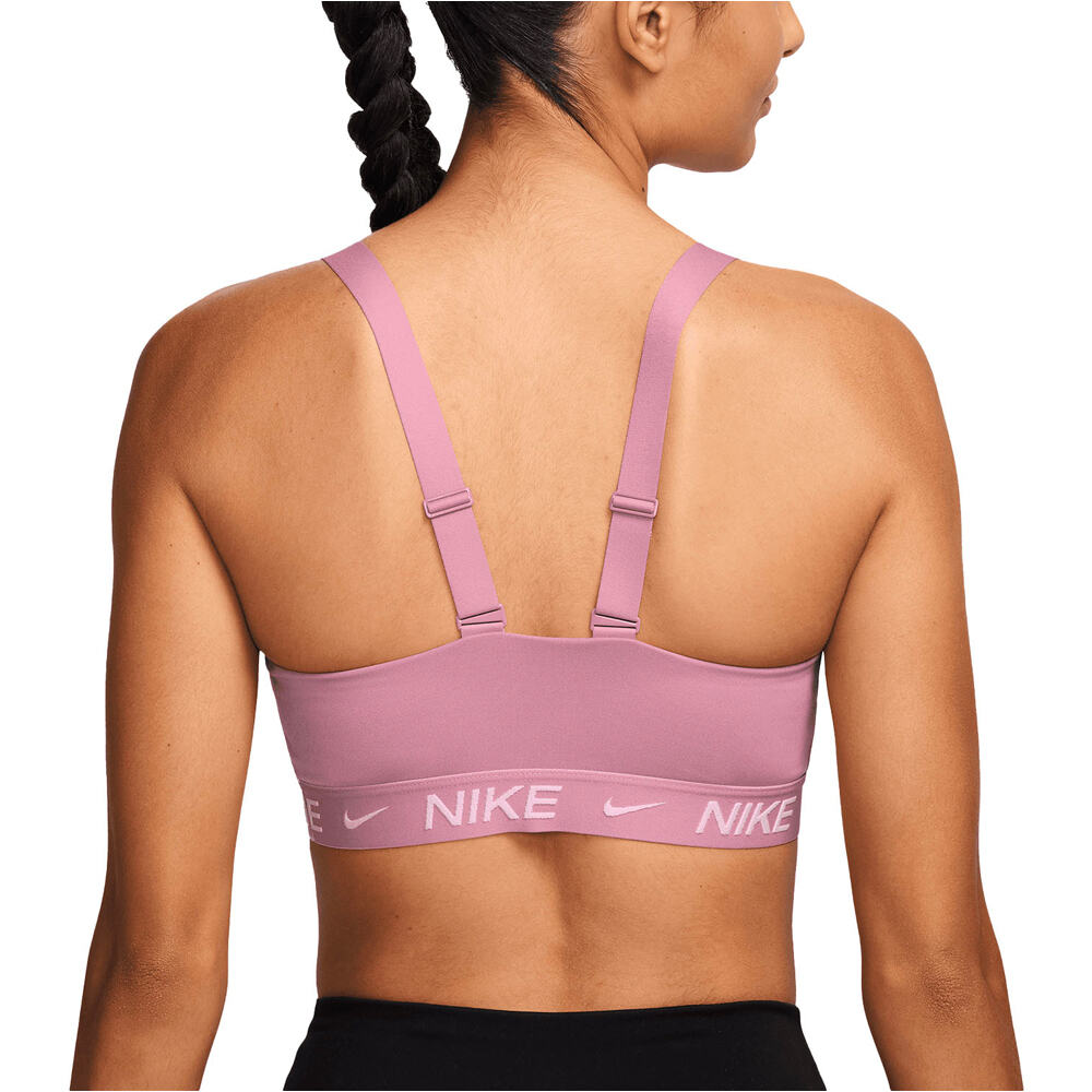 Nike sujetadores deportivos W NK DF INDY MED SPT BRA vista trasera