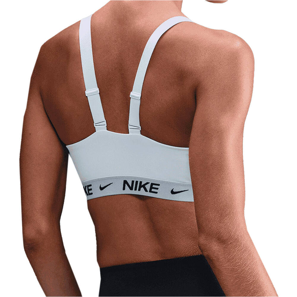 Nike sujetadores deportivos W NK DF INDY MED SPT BRA vista trasera