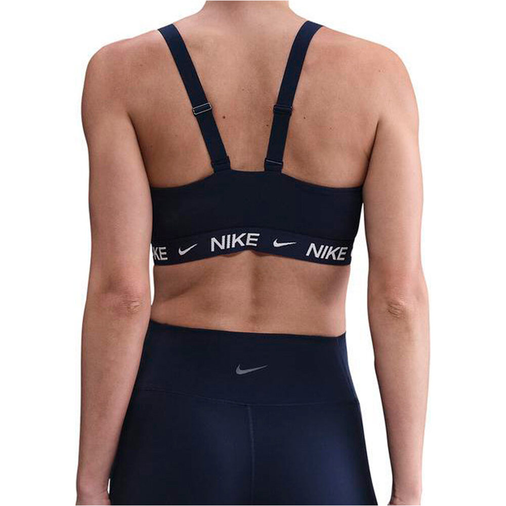 Nike sujetadores deportivos W NK DF INDY MED SPT BRA vista trasera