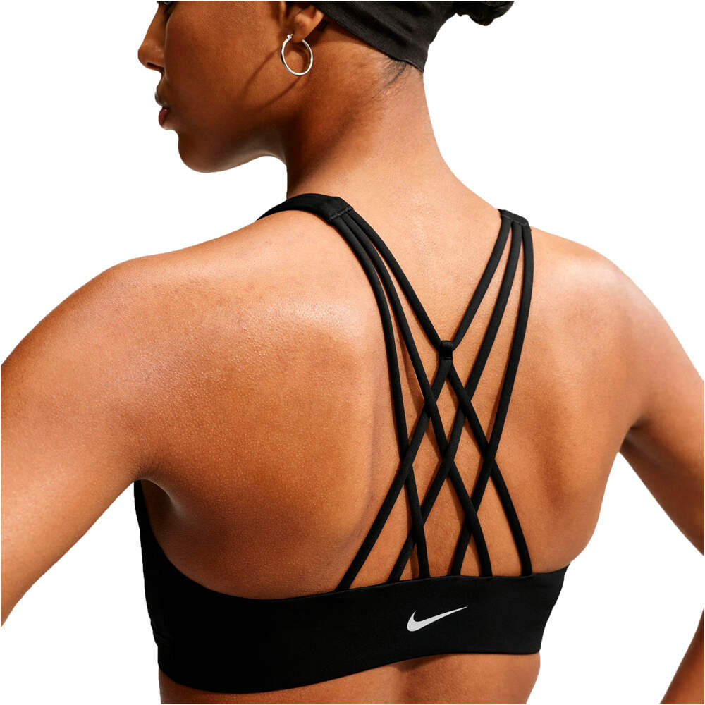 Nike sujetadores deportivos W NK DF INDY STRAPPY BRA 03