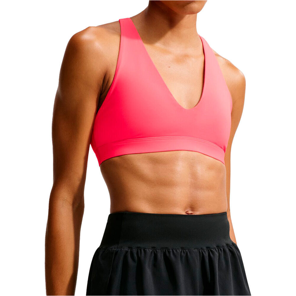 Nike sujetadores deportivos W NK DF INDY STRAPPY BRA vista frontal