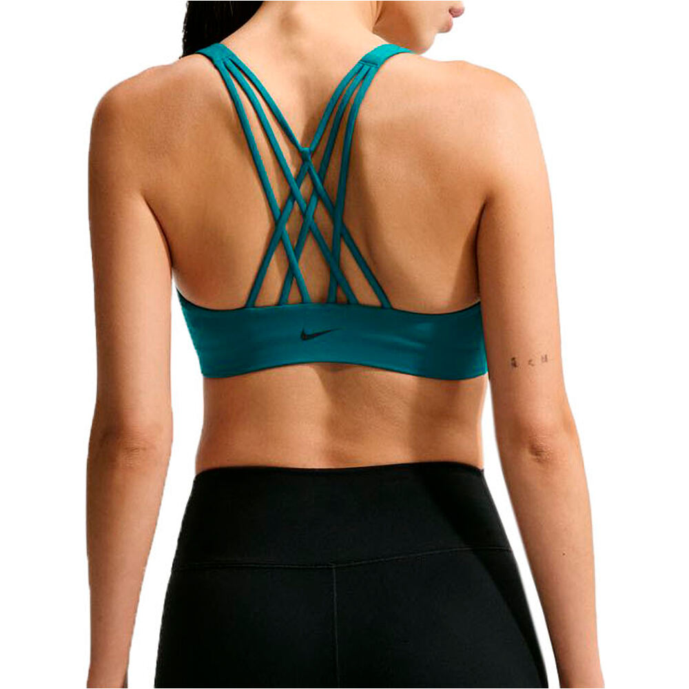 Nike sujetadores deportivos W NK DF INDY STRAPPY BRA vista trasera