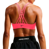 Nike sujetadores deportivos W NK DF INDY STRAPPY BRA vista trasera