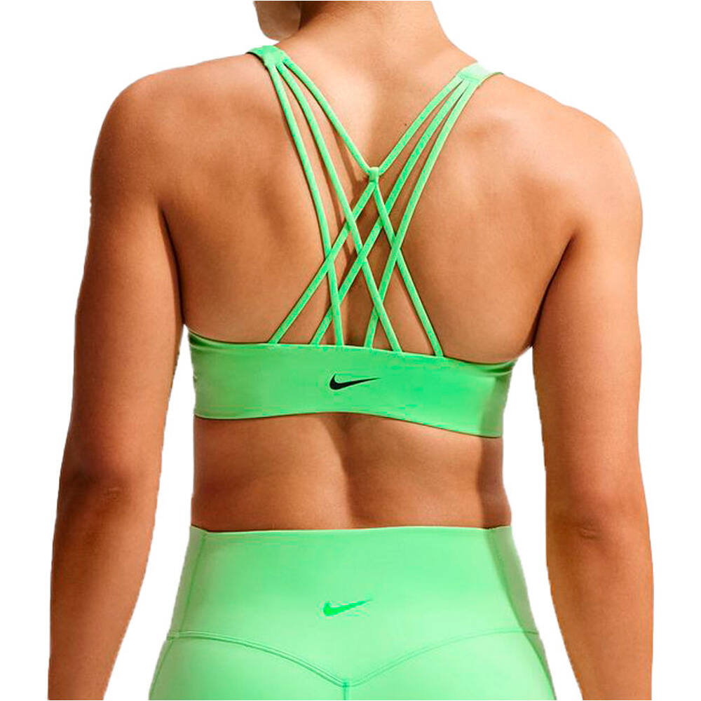 Nike sujetadores deportivos W NK DF INDY STRAPPY BRA vista trasera