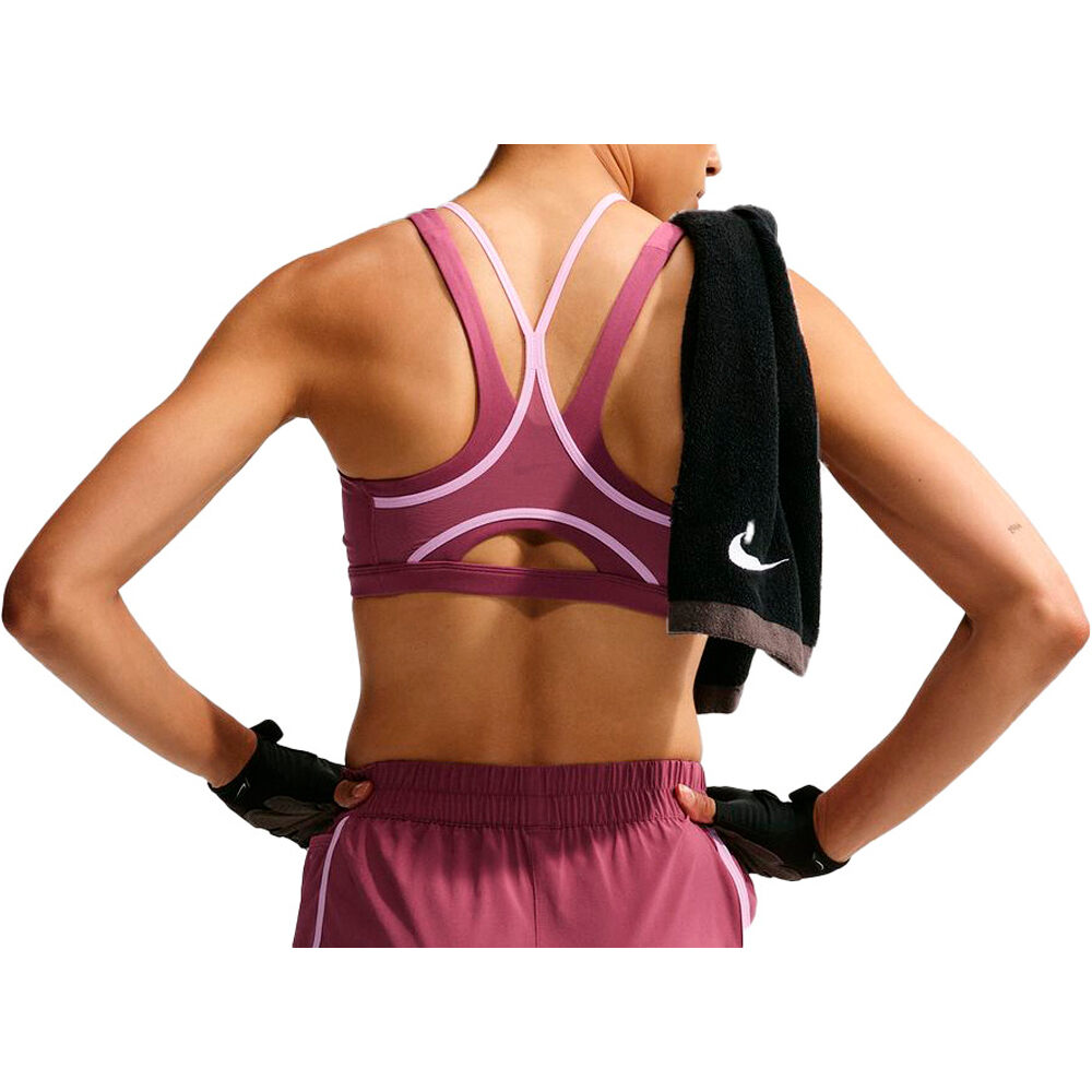 Nike sujetadores deportivos W NK DF ONE BRA CPSL B vista trasera