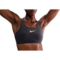 Nike sujetadores deportivos W NK DF SWSH HGH SPT BRA vista frontal