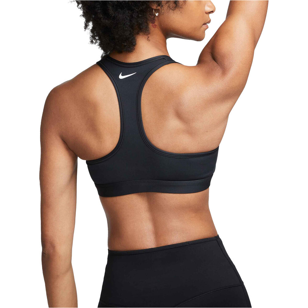 Nike sujetadores deportivos W NK DF SWSH PDED HBR BRA vista trasera
