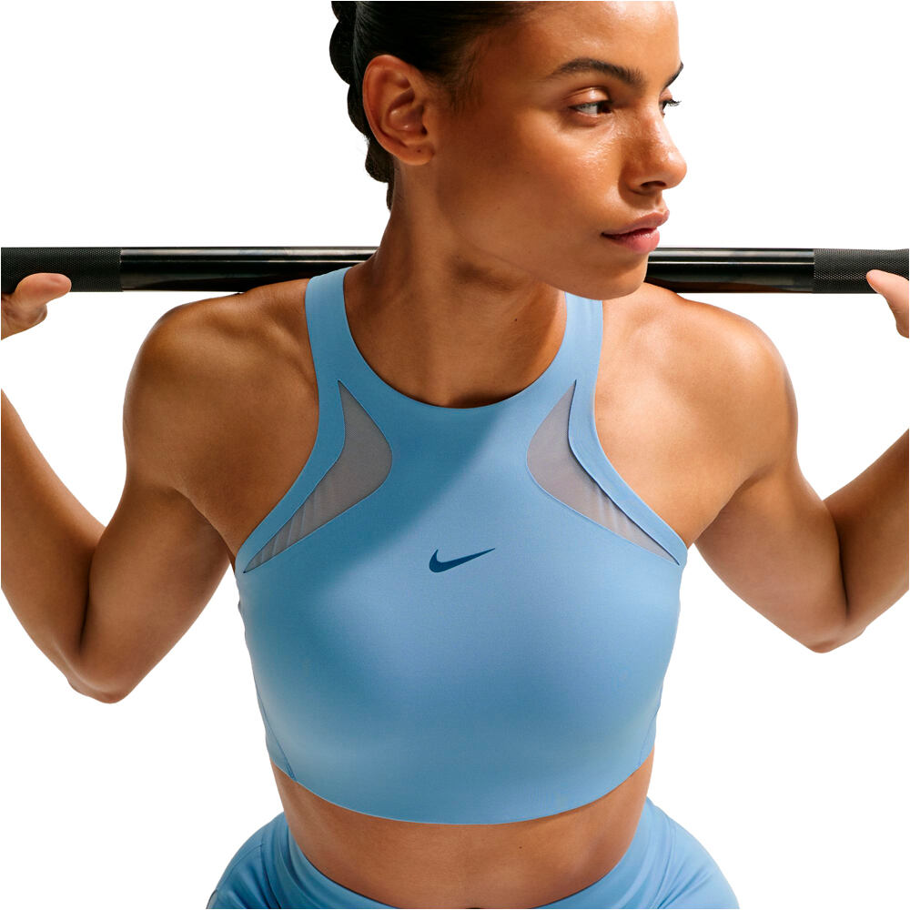 Nike sujetadores deportivos W NK DF UNVRSA MS BRA MESH 04