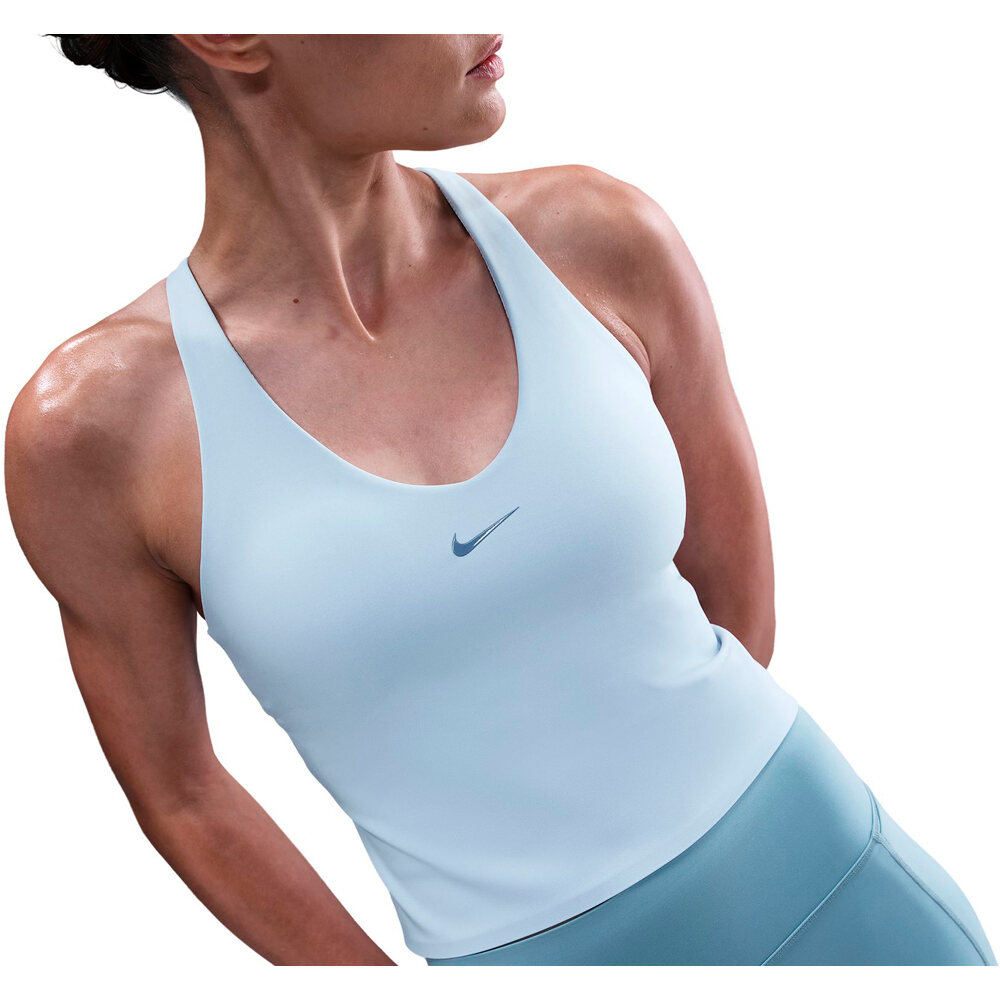 Nike sujetadores deportivos W NK DF UNVRSA MS BRA TANK vista detalle