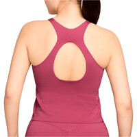 Nike sujetadores deportivos W NK DF UNVRSA MS BRA TANK vista trasera