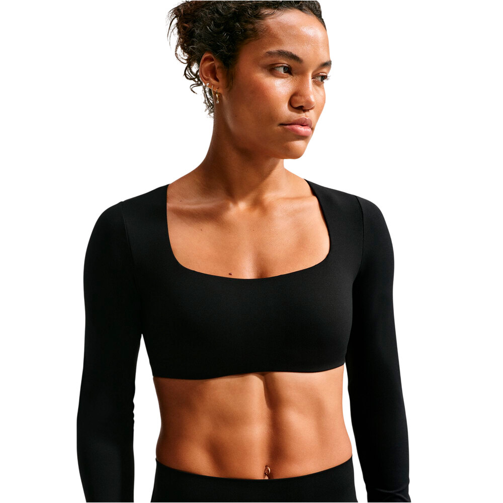 Nike sujetadores deportivos W NK DF ZENVY LS BRA LS SNL vista detalle