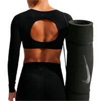 Nike sujetadores deportivos W NK DF ZENVY LS BRA LS SNL vista trasera