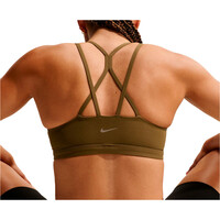 Nike sujetadores deportivos W NK DF ZENVY STRAPPY BRA vista trasera