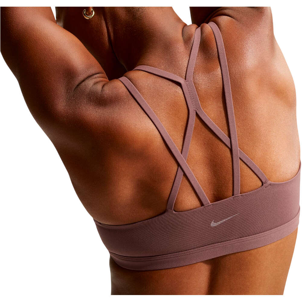 Nike sujetadores deportivos W NK DF ZENVY STRAPPY BRA vista trasera