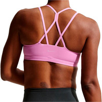 Nike sujetadores deportivos W NK DF ZENVY STRAPPY BRA vista trasera