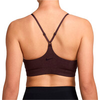 Nike sujetadores deportivos W NK INDY BRA FLR vista trasera
