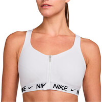 Nike sujetadores deportivos W NK INDY HS ZIP BRA vista detalle