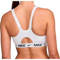 Nike sujetadores deportivos W NK INDY HS ZIP BRA vista trasera