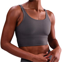 Nike sujetadores deportivos W NK INF WIDE RIB BRA vista frontal