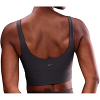 Nike sujetadores deportivos W NK INF WIDE RIB BRA vista trasera