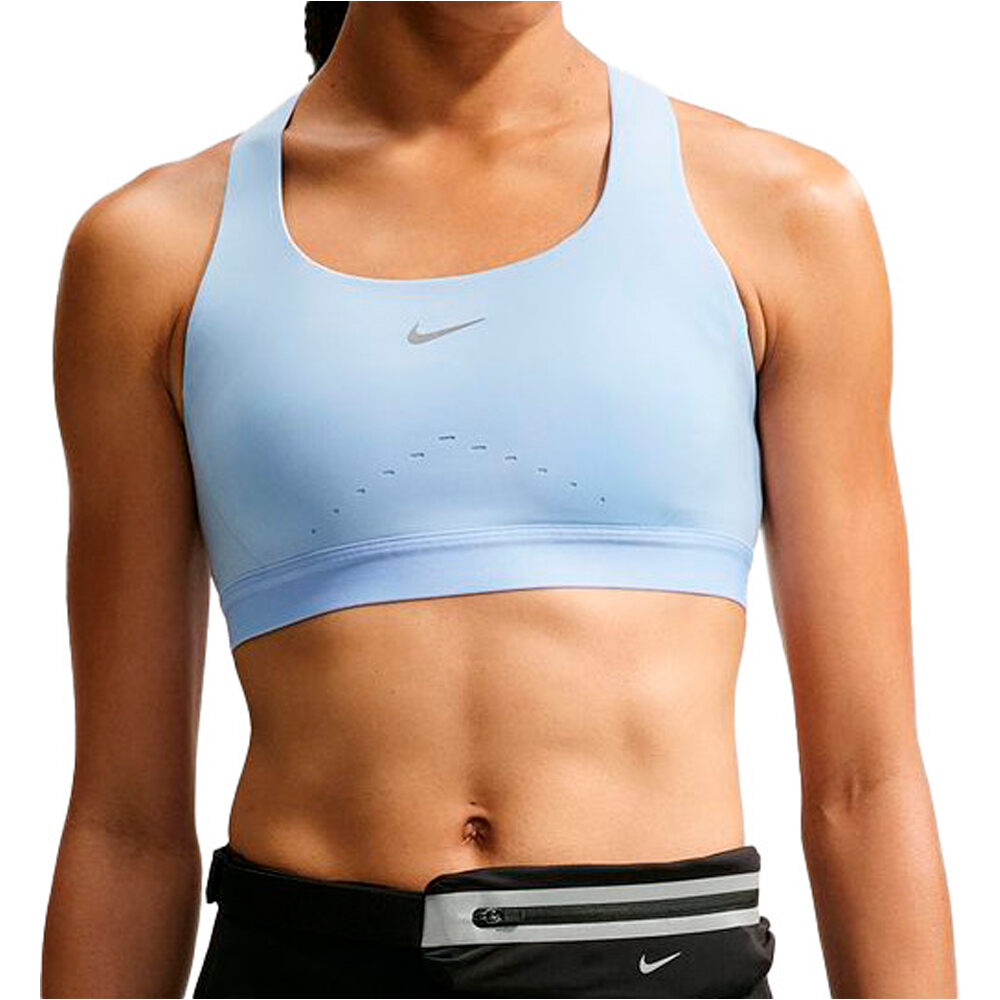 Nike sujetadores deportivos W NK SWIFT HS BRA vista frontal
