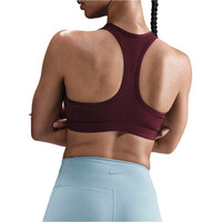 Nike sujetadores deportivos W NK SWSH MED SPT BRA vista trasera