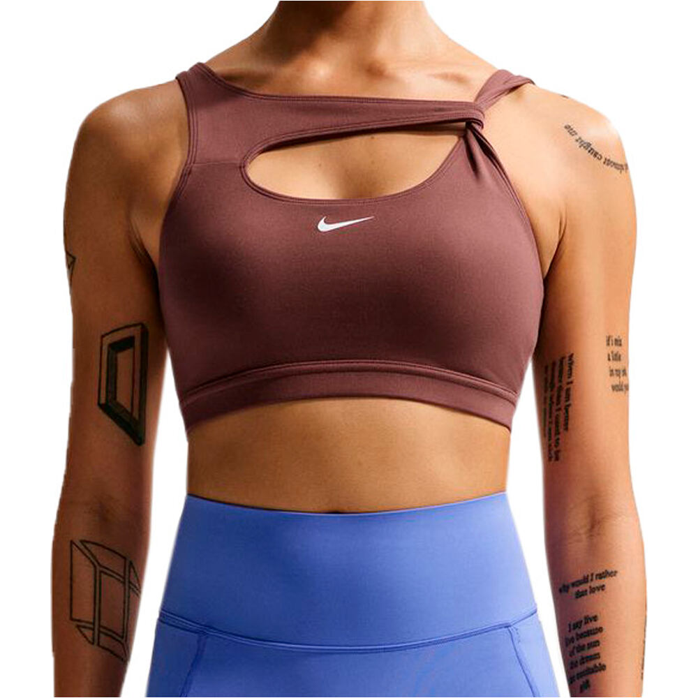 Nike sujetadores deportivos W NK1 BRA CAPSULE A vista frontal