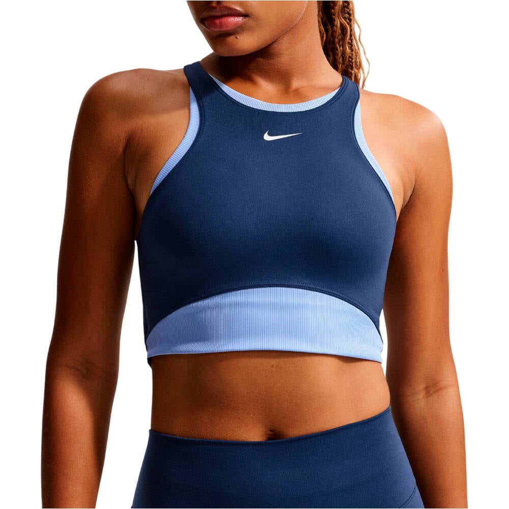 Nike sujetadores deportivos W NK1 BRA CAPSULE B vista frontal