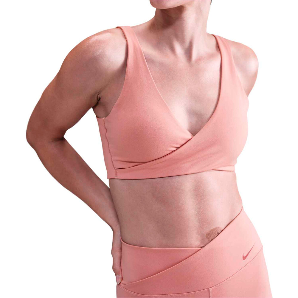 Nike sujetadores deportivos W NK1 BRA CAPSULE vista frontal