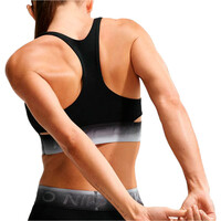 Nike sujetadores deportivos W NP DF LS BRA TT GRDNT vista trasera