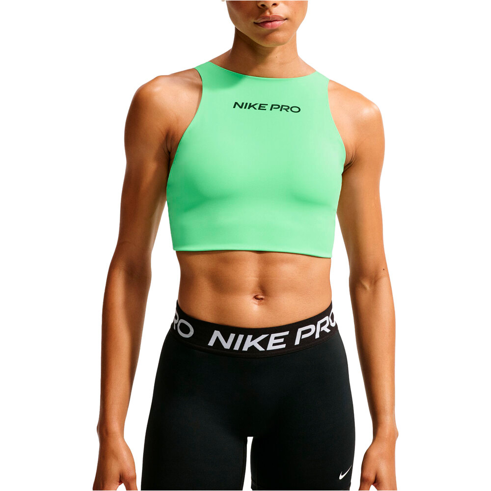 Nike sujetadores deportivos W NP DF SCULPT HN PAD LL BRA vista detalle