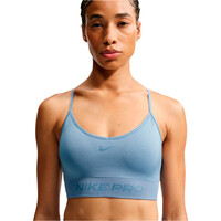 Nike sujetadores deportivos W NP DF SMLS LS BRA vista detalle