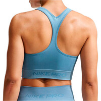 Nike sujetadores deportivos W NP DF SMLS TANK vista trasera