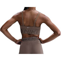 Nike sujetadores deportivos W NP INDY PLUNGE BRA BOLD vista trasera