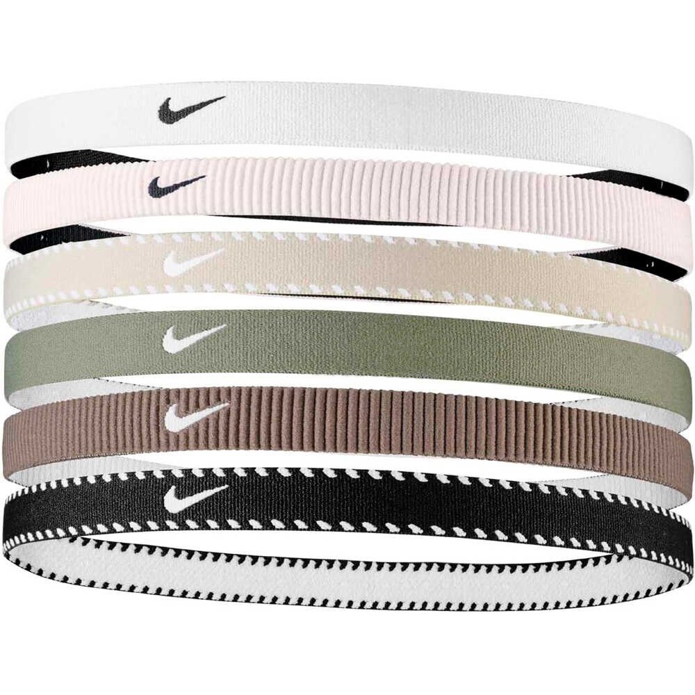 Nike varios running CLASSIC HEADBANDS 6PK vista frontal