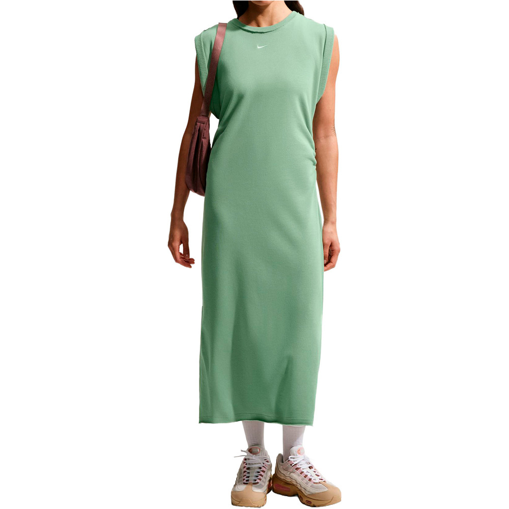Nike vestidos mujer W NSW NK CHLL FT DRESS vista frontal