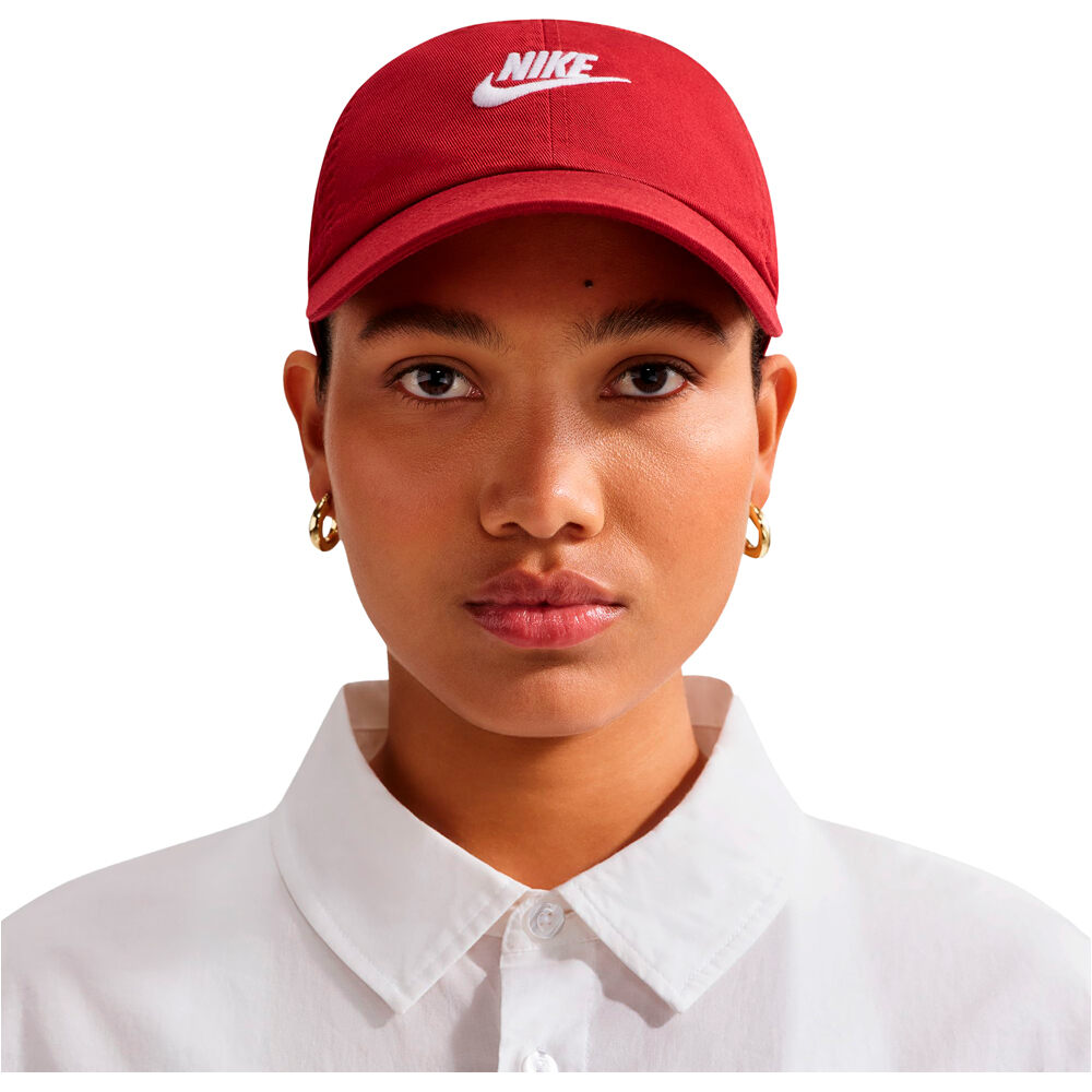 Nike visera lona U NK CLUB CAP U CB FUT WSH L vista frontal