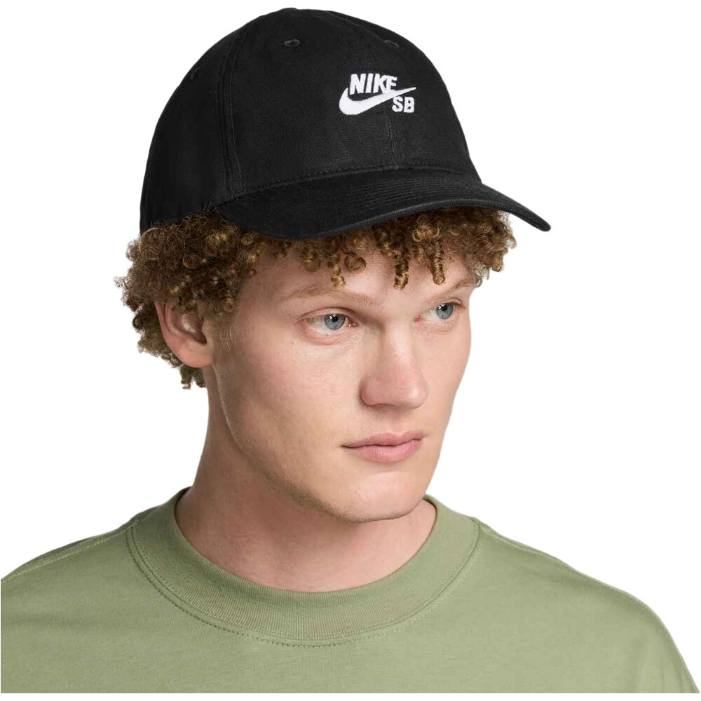 Nike visera lona U NK CLUB CAP U FB SB S24 L vista frontal