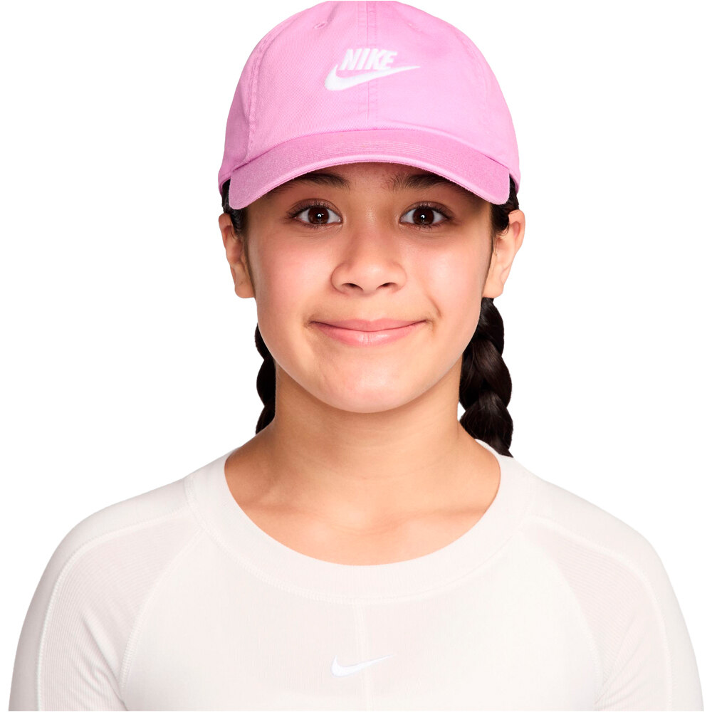 Nike visera niño K NK CLUB CAP US CB FUT WSH vista frontal