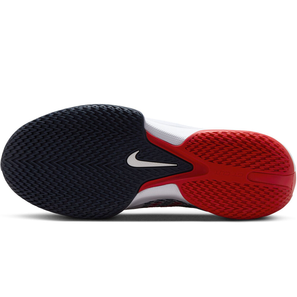 Nike zapatilla baloncesto AIR ZOOM G.T. CUT ACADEMY BLAZ vista superior