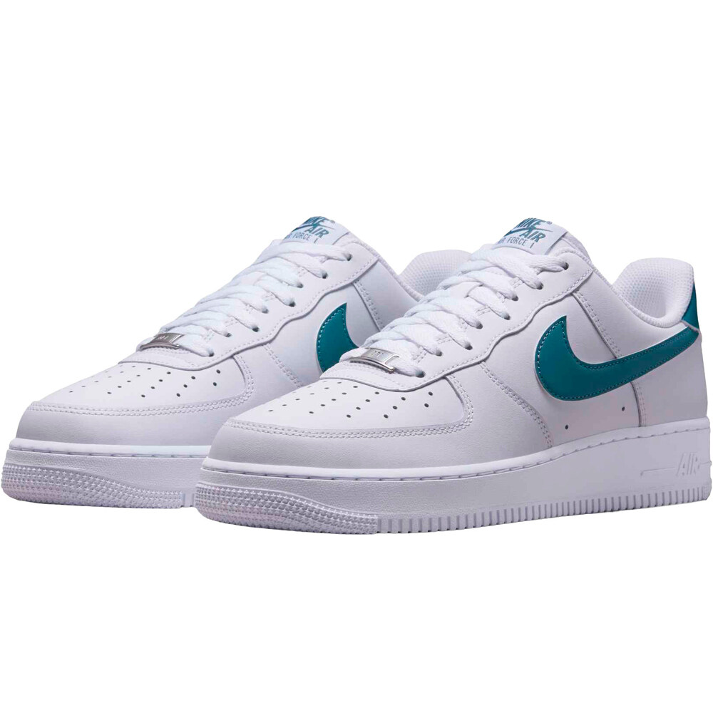 Nike zapatilla moda hombre AIR FORCE 1 '07 lateral interior
