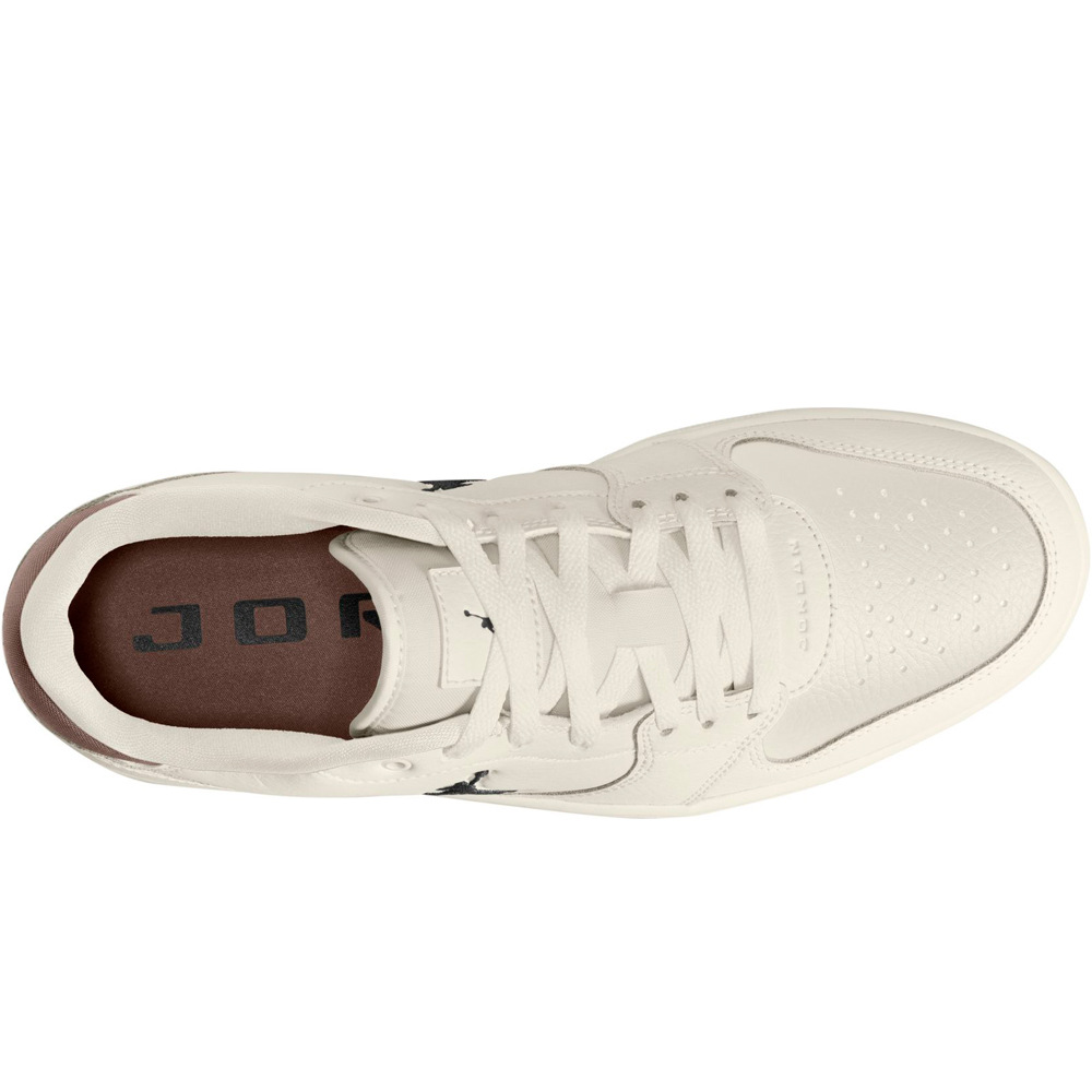 Nike zapatilla moda hombre JORDAN COURT CONNECT LOW vista trasera