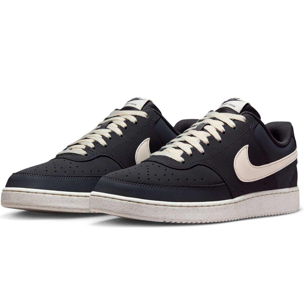 Nike zapatilla moda hombre NIKE COURT VISION LO V2 NBK lateral interior