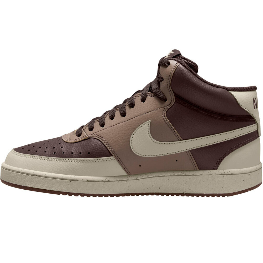 Nike zapatilla moda hombre NIKE COURT VISION MID NN lateral interior