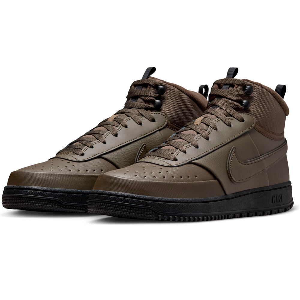 Nike zapatilla moda hombre NIKE COURT VISION MID WNTR lateral interior