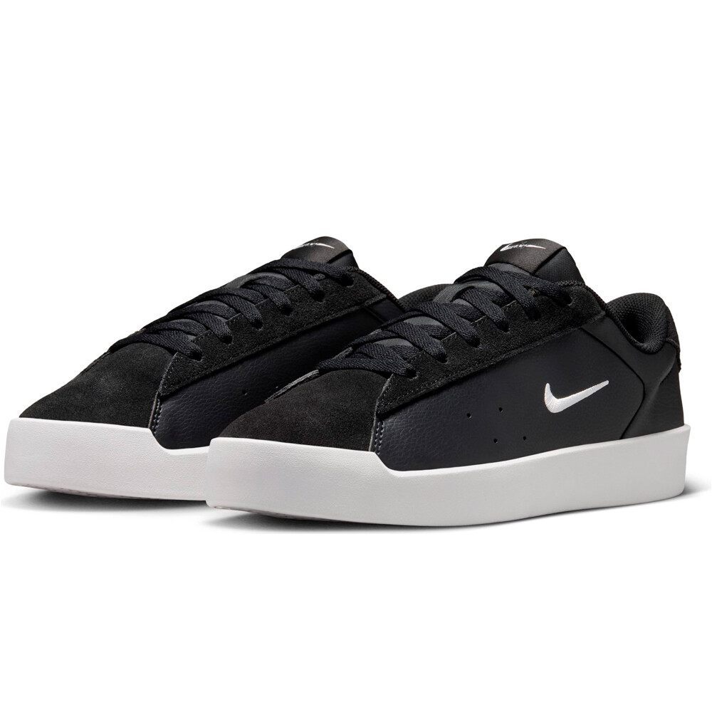 Nike zapatilla moda mujer W NIKE COURT HERITAGE MS lateral interior